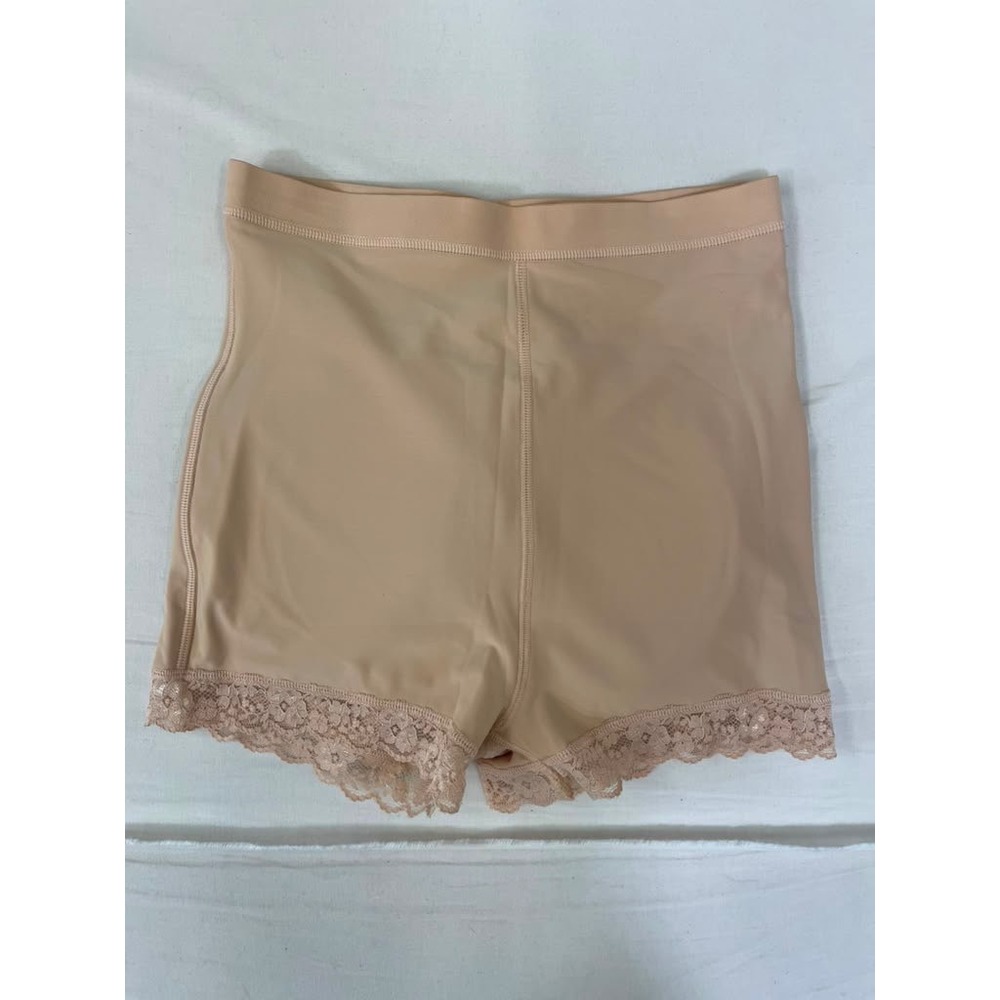 Padded Butt Lifter Shapewear Shorts Nude Lace Trim AC3109B‎ Size Medium